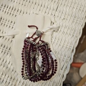 Chic Multi-Strand Beaded Bracelet